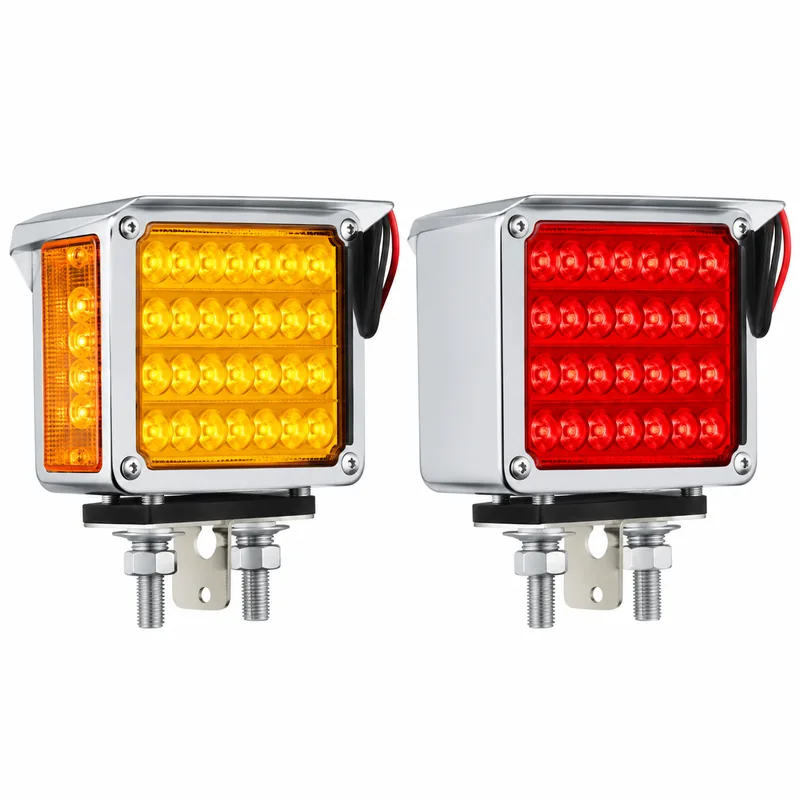 60-LED Brimmed Square Double-Face Light | TOPONE TP-Q-005-2