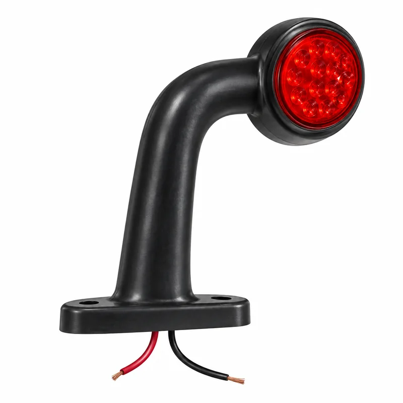 12-LED Medium Curved-Rod Double-Face Rubber Stalk Light | TOPONE TP-Q-015
