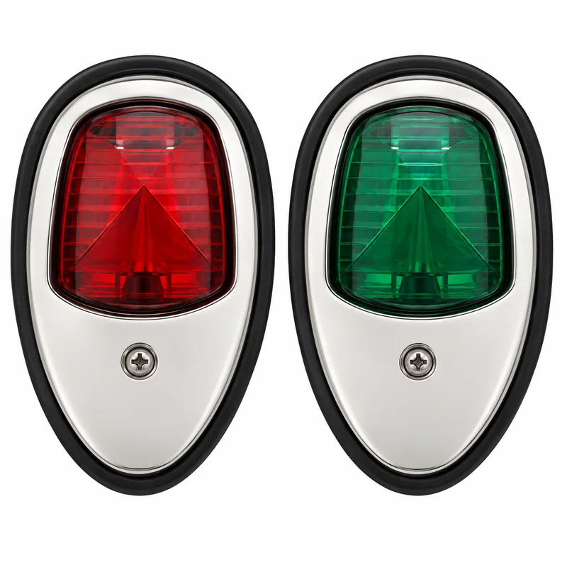 LED Yacht Light Combination (1 Red + 1 Green) | TOPONE TP-T-005