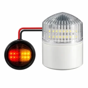24-LED Marine Trailer Guide Rod Dual-Color Top Light | TOPONE TP-T-008